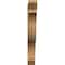 Ekena Millwork Funston Slat Rough Sawn Bracket, Western Red Cedar, 4"W x 30"D x 34"H BKT04X30X34FST06RWR - alternate 3